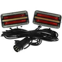 TT Technology TT.12024DI Fanali posteriori a LED 3 funzioni sinistra + destra, magnetici