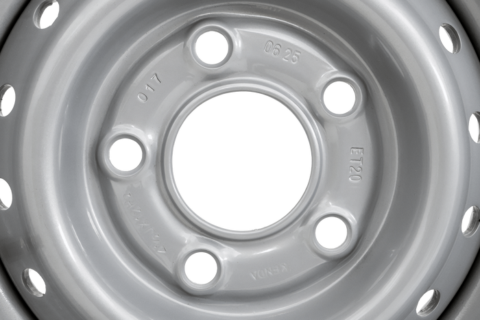 Ruota rinforzata per rimorchio PNEUMATICO KENDA 155/70 R12C 104/102N KENDA RIM 4.5Jx12"H2 5x112 ET:20