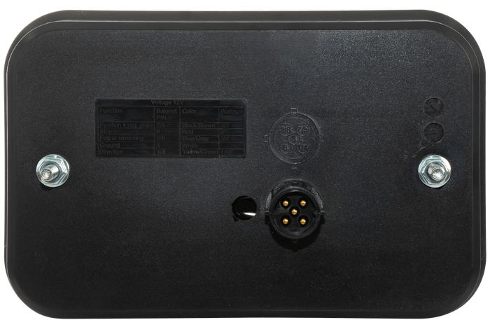 Set luci: luci posteriori a LED FRISTOM + luci di posizione laterali a LED HORPOL + cablaggio MANTES 5,2 m 7PIN