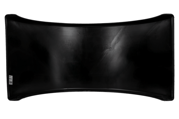 Parafango doppio per rimorchio 19,5-22,5" DOMAR DK1670 passaruota 1280/650mm