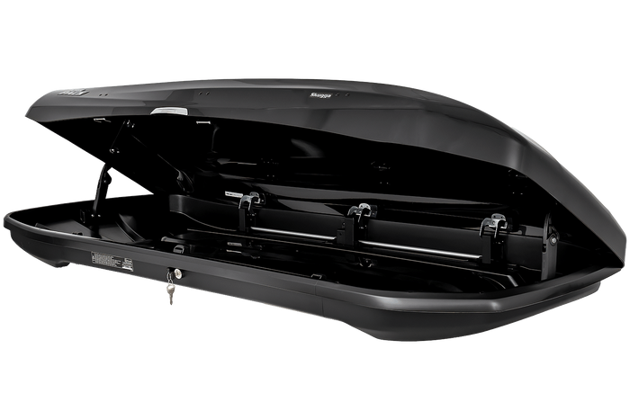 Box da tetto Inter Pack Skugga L 660, nero lucido