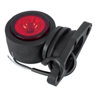 Lampada di segnalazione a LED FRISTOM FT-009A, universale, su braccio in gomma