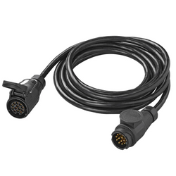 Cavo di prolunga per rimorchio ProPlus 343528, spina/presa a 13 pin, 5 m
