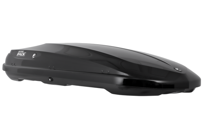 Box da tetto Inter Pack Zenith 6.6, nero metallizzato