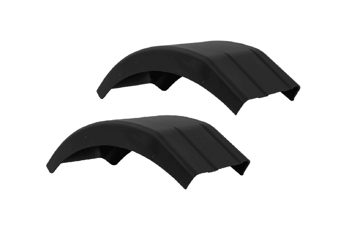 Set di due semiparafanghi per rimorchio DOMAR DR1012201+DR1012202, passaruota 384/200mm sinistro+destro