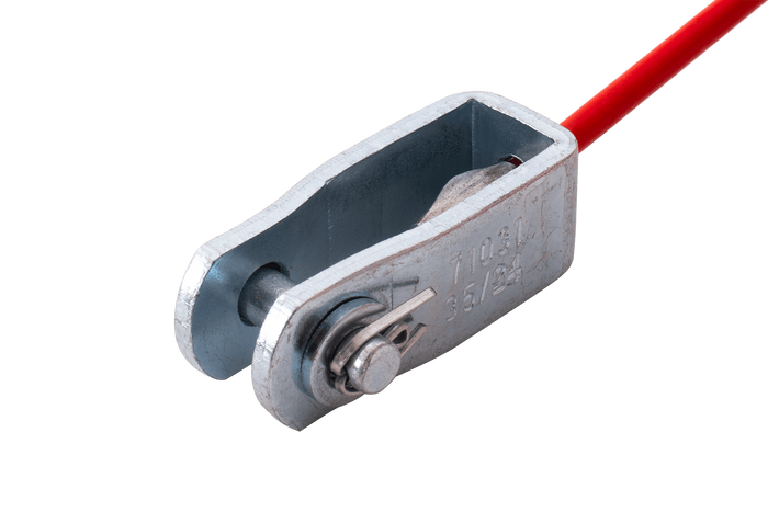Corda di sicurezza di emergenza KNOTT breakaway con gancio a scatto 1700 mm