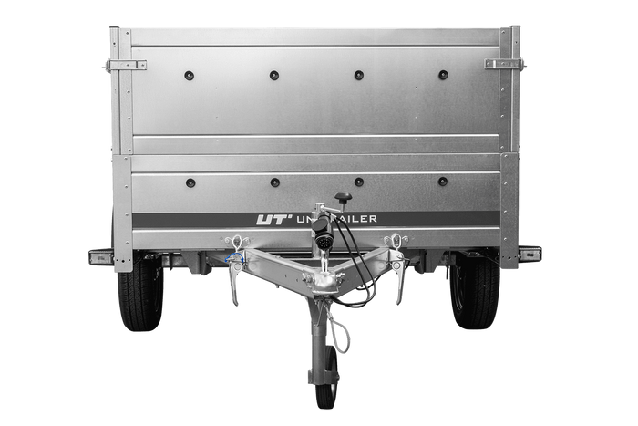 Rimorchio Unitrailer Garden Trailer 264 KIPP (NEW) con ruotino d'appoggio e sovrasponde