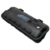 OUTLET Cassetta porta estintore 9/12kg DAKEN 82511 STRIKE 707x322x239mm nero