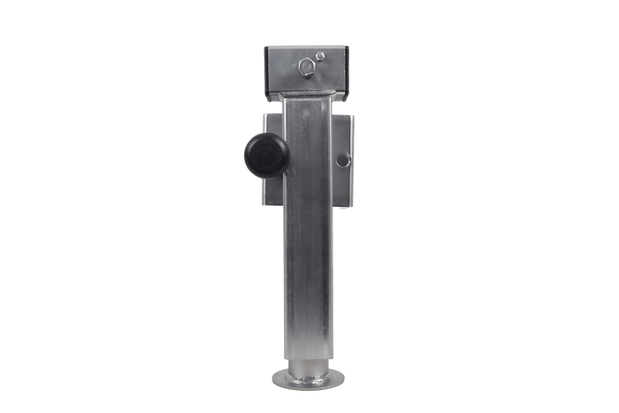 Supporto a manovella estensibile UNITRAILER JL2 per rimorchio pianale da 1300 kg, 410-645 mm