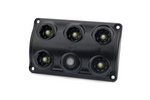 Lampada interna per auto a LED HORPOL LWD2153/CZ da 900 lm, nera, con interruttore.