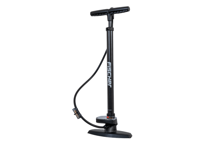 Pompa universale per bicicletta con manometro FISCHER 85580