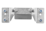 UNITRAILER GARDEN KIPP supporto di montaggio per ruota di scorta per rimorchio con riflettore