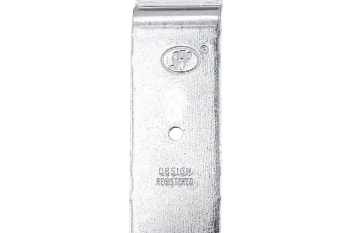 Gancio laterale con elemento di fissaggio STEELPRESS ZB-04+Z-01A per la chiusura completa del lato del rimorchio