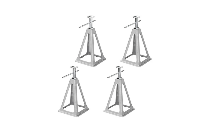 Set di quattro supporti estensibili ProPlus 360803, stabilizzatore per rimorchi da 3600 kg, 430 mm.
