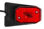 Lampada di segnalazione universale rossa ASPÖCK FLEXIPOINT I con supporto
