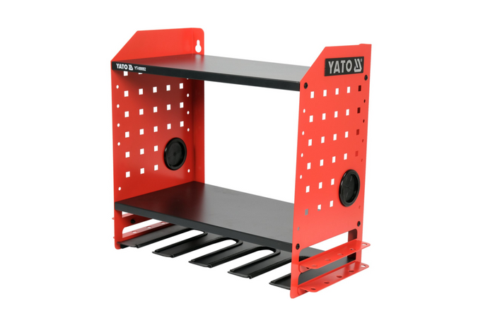 YATO YT-09092 scaffale da officina scaffale metallico per elettroutensili 465x405x225mm