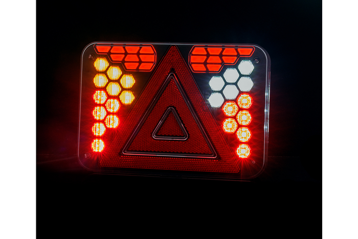 Fanale posteriore a LED HORPOL LZD 3215 con 7 funzioni rimanenti