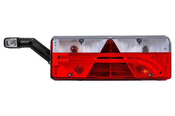 Fanale posteriore a baionetta a LED ASPÖCK EUROPOINT III 7PIN ASS2 con clacson, 7 funzioni rimanenti