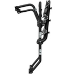 Padova 3 steel - portabici da portellone posteriore per 3 bici (nero)