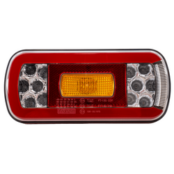 Fanale posteriore a LED FRISTOM FT-130 PM, 6 funzioni, universale