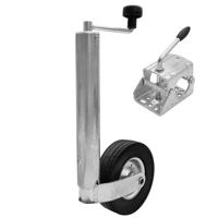 Ruotino di appoggio con morsetto WINTERHOFF ST60-255SB+KLE60 250kg 60mm 525-755mm