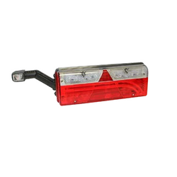 Fanale posteriore a baionetta a LED ASPÖCK EUROPOINT III 7PIN ASS2 con clacson, 7 funzioni rimanenti