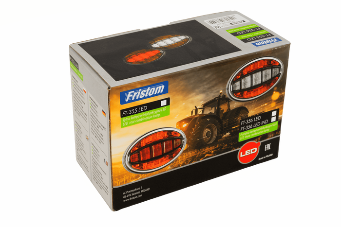  Fanale posteriore FRISTOM FT-355 LED 3 funzioni universale