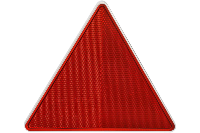 Triangolo riflettente d'emergenza DOBPLAST DPT35, rosso, 148mm