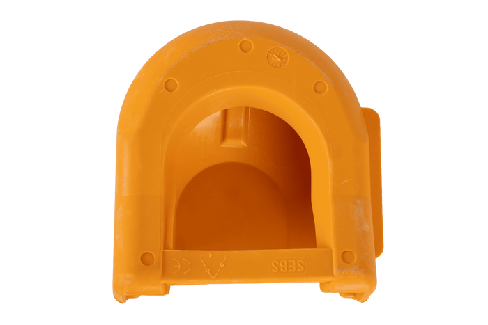 Copertura di sicurezza per il gancio di traino a sfera STEELPRESS SDP-05 Soft Dock con spazio per la spina