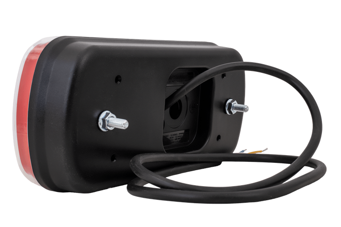 Fanale posteriore a LED FRISTOM FT-130 COF, 6 funzioni, universale