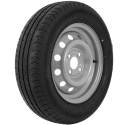 Ruota completa PNEUMATICO LINGLONG 165/70 R13 79N CERCHIO UNITRAILER 4Jx13"H2 4x100 ET:30