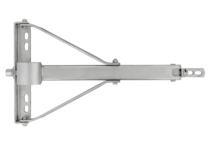 Supporto angolare estensibile WINTERHOFF ADS 460 V stabilizzatore per rimorchio da 450 kg