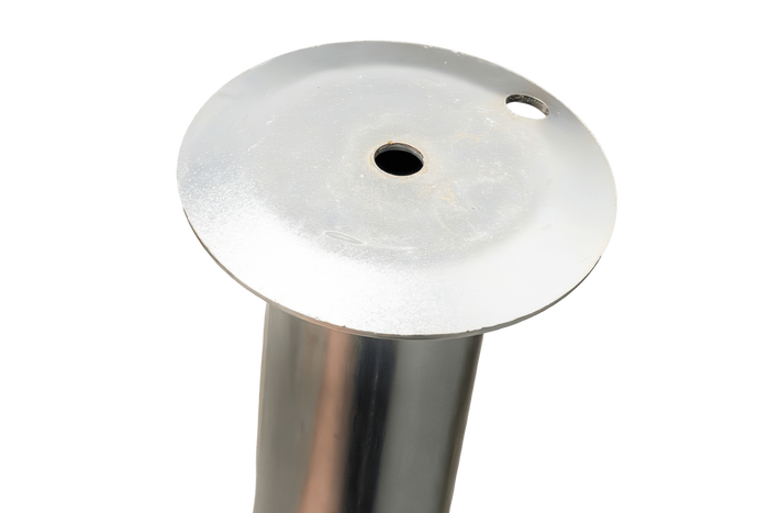 USCITA Supporto fisso UNITRAILER per rimorchio 150 kg 48 mm 600 mm