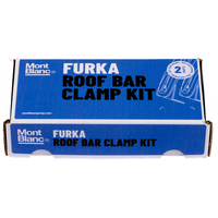Coppia di morsetti di montaggio B Mont Blanc per portapacchi Furka