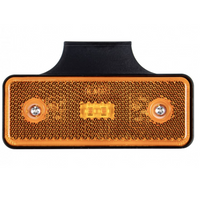 Faro di posizione a LED KAMAR L1035-B, arancione, universale, con supporto