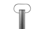 UNITRAILER MS 0019-700 supporto fisso per rimorchio pianale da 150 kg 48 mm 700 mm