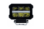 Faro da lavoro a LED con riflettore per camion, senza cornice, modello L3422, 12 LED, 2200 lm.