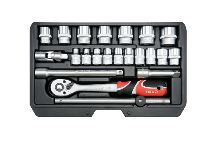 YATO YT-38561 Set di utensili da 3/8" 22 pezzi.