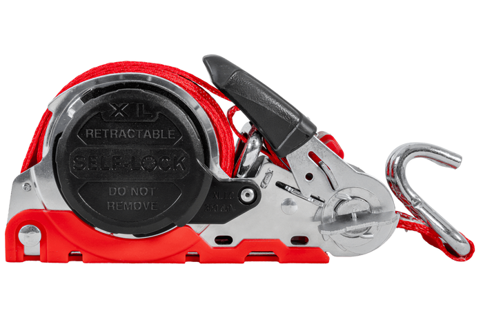 Nastro trasportatore automatico retrattile FACTY 5 m/25 mm/0,35 t rosso