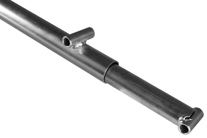 Sollevatore a manovella UNITRAILER per ribaltamento e scarico di un rimorchio da 1000 kg 500-865 mm