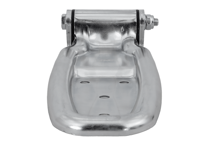 Cerniera laterale con staffa di montaggio STEELPRESS HB-01.270-02+UH-01 montaggio laterale completo del rimorchio