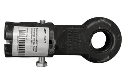 Gancio di traino a occhiello OUTLET KNOTT KK6220S per rimorchio da 3500 kg con timone tubolare da 60 mm