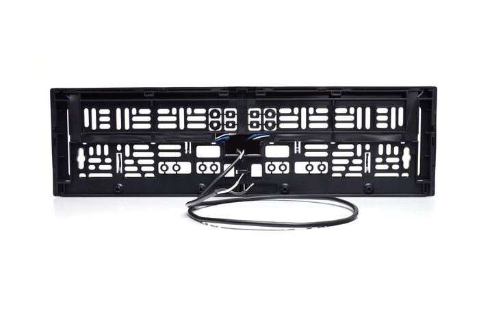 Cornice portatarga con illuminazione a LED WAŚ W253 2100 12/24V, cavo da 2 m