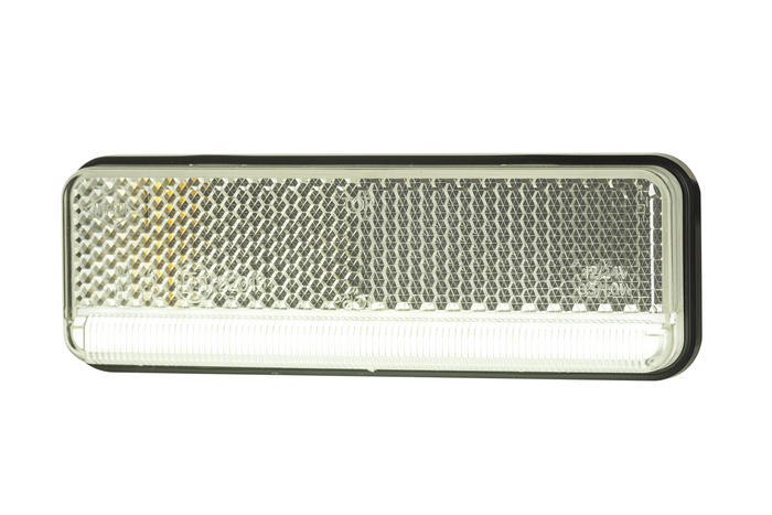 Lampada di segnalazione a LED HORPOL LD 2434, universale, bianca, SLIM