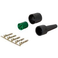 Connettore a baionetta Mantes 5 PIN destro verde 