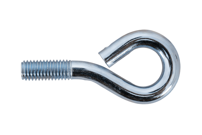 Gancio da cantiere DROMET HO M8x60 con estremità chiusa (a occhiello)