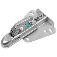 Gancio di traino KNOTT K7.5-H+KZE7.5 per rimorchio da 750 kg con timone a V.