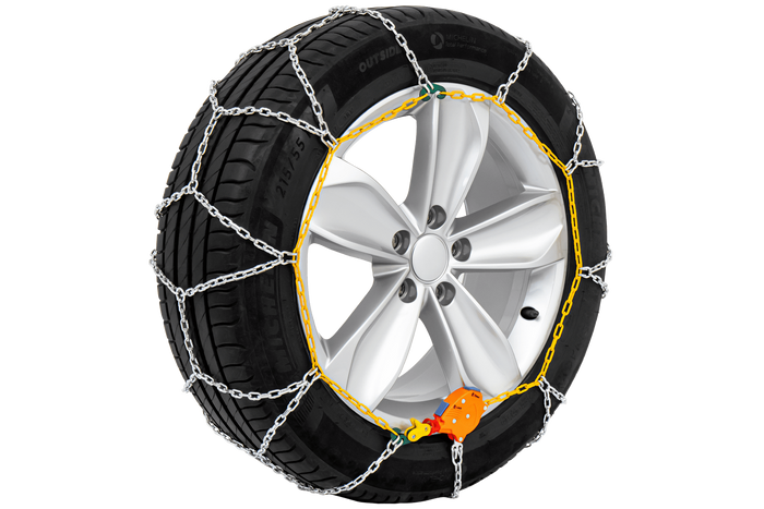 Catene da neve Inter Pack KNS 130 - 9 mm con dispositivo autotensionante