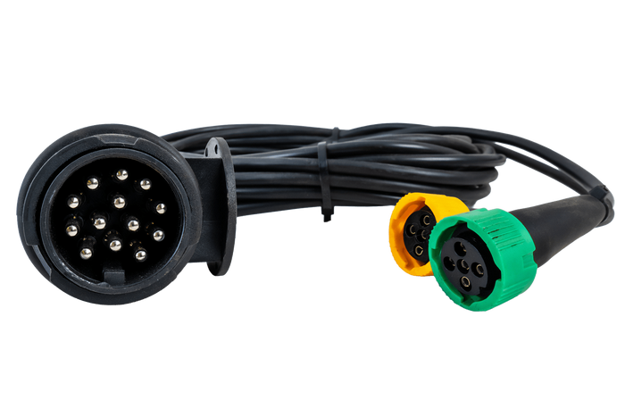 Luci posteriori DOBPLAST DPT35 + cablaggio MANTES 4m 13PIN