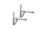 Set di due supporti per ruote ProPlus 390050 da parete